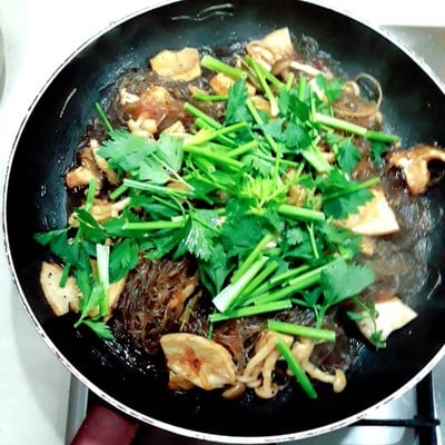 วิธีทำ เห็ดอบวุ้นเส้น