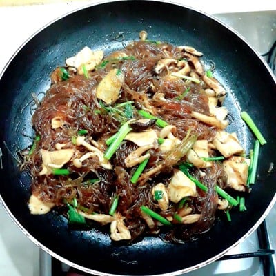 วิธีทำ เห็ดอบวุ้นเส้น