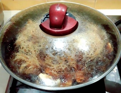 วิธีทำ เห็ดอบวุ้นเส้น