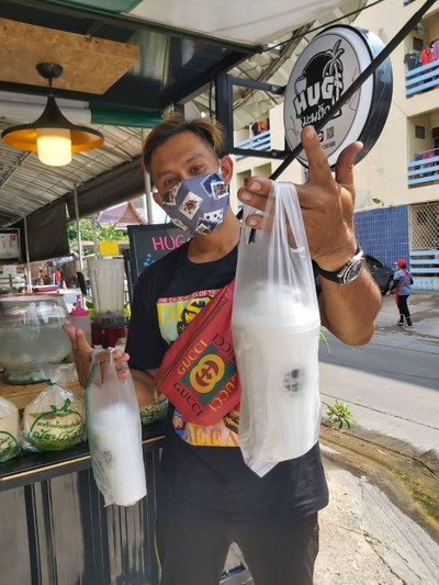 น้ำผลไม้ปั่น