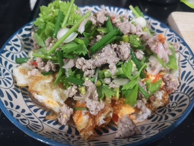 วิธีทำ ยำไข่ดาว