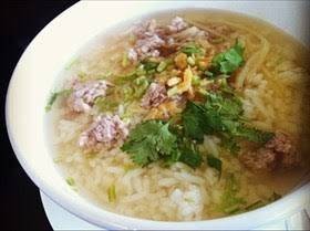 ข้าวต้มหมูสับ