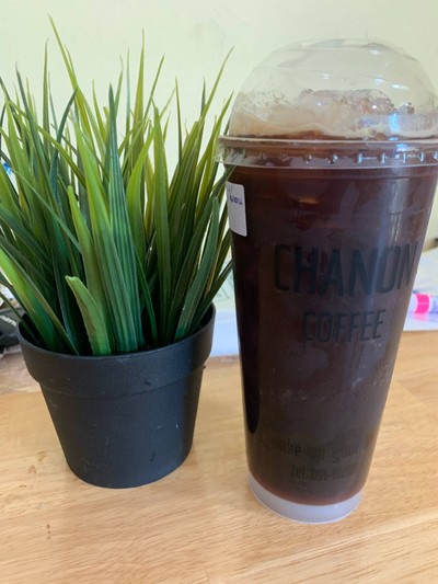 แบล็คคอฟฟี่น้ำผึ้งมะนาวเย็น