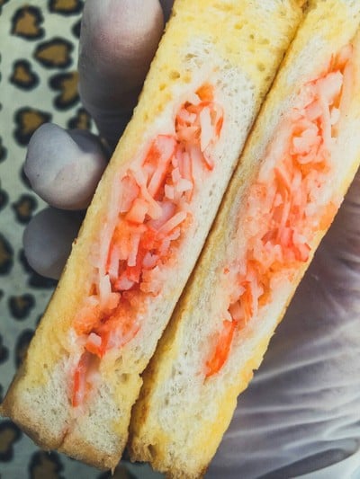 ปูอัดไข่กุ้ง