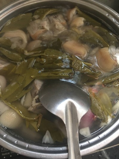 วิธีทำ ขาหมูต้มชะมวง