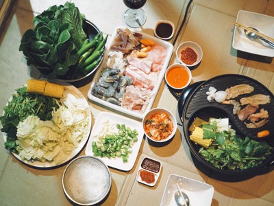 วิธีทำ หมูย่างเกาหลีห่อผัก