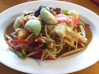 ส้มตำปูปลาร้า