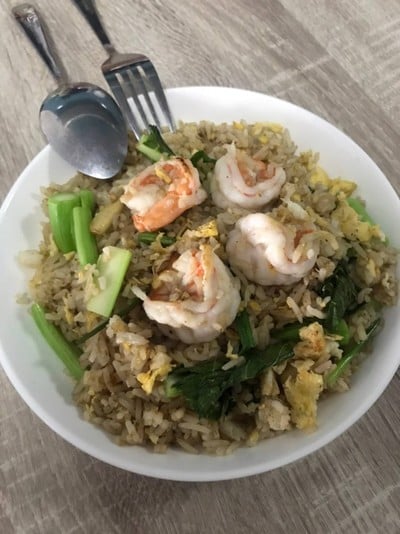 วิธีทำ ข้าวผัดกุ้งโต สูตร 1