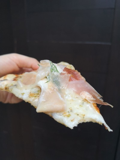 Parmaham with scamorza