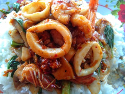 ข้าวผัดพริกเผา
