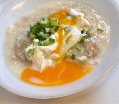 เมนูของร้าน โจ๊กสามย่าน บรรทัดทอง