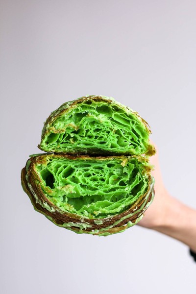 Pandan Croissant