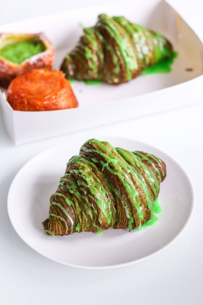 Pandan Croissant