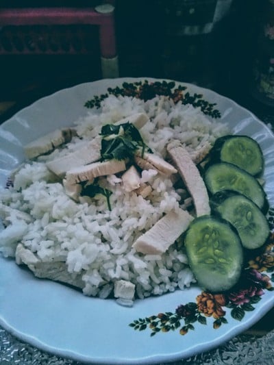 ข้าวมันไก่ผัด
