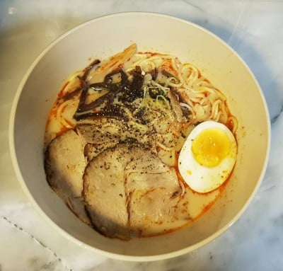 เมนูของร้าน Honaji Ramen Central อีสต์วิลล์