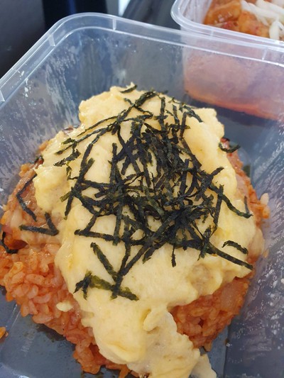 ข้าวผัดกิมจิ