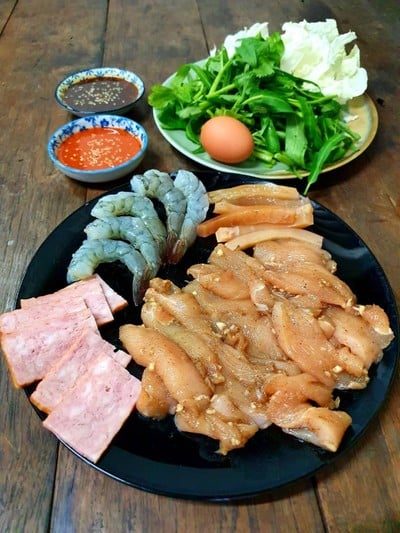 เมนูของร้าน หมูกระทะคุณแม่ สุกี้โบราณบ้านเลขที่ 9 สาขาดอนเมือง