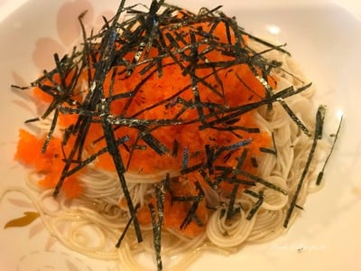 โซเม็งไข่ปลาชิชาโมะ