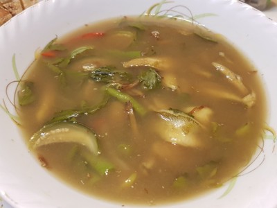 แกงป่าปลาเห็ดโคน