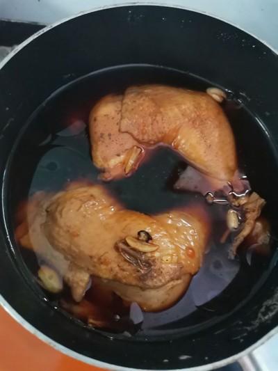 เมนูไก่ต้มน้ำปลา