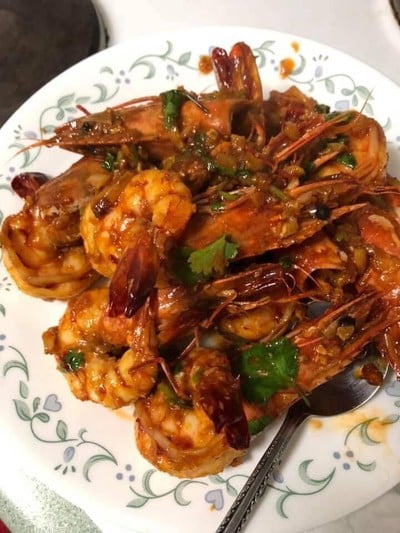 กุ้งทอดกระเทียม