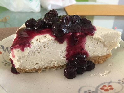 เค้กชีสพายบลูเบอร์รี่