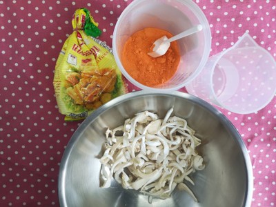 วิธีทำ เห็ดทอดสไปซี่