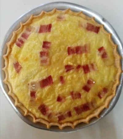 Bacon tart