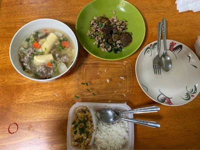 ข้าวไข่รวน