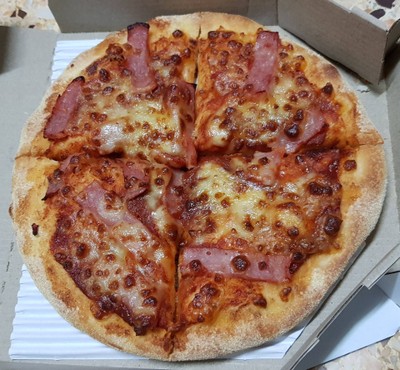 Ham & Cheese Pizza