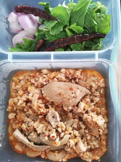 ลาบหมู
