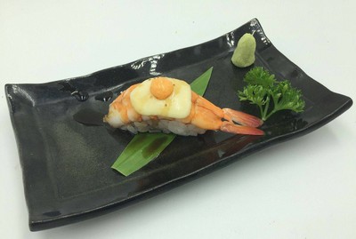 ซูชิกุ้งชีสเบิร์น ebi cheese sushi