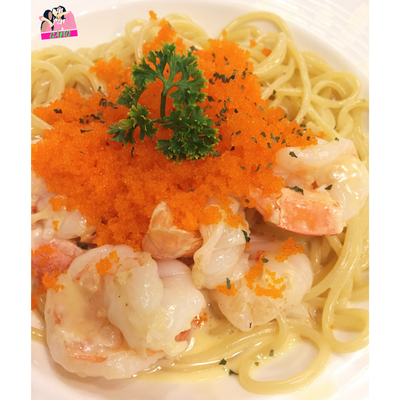 Carbonara Shrimp & Ebiko