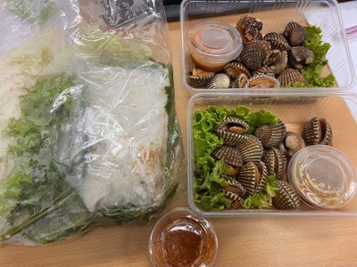 หอยแครงลวกคือดีงามมาก น้ำจิ้มเด็ดสุดที่เคยกินเลย👍🏻👍🏻👍🏻