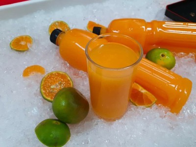 [2%] เมื่อสั่ง น้ำส้มขวดใหญ่ 10 ขวด (1000ml)