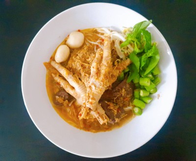 ขนมจีนน้ำยาป่าขาไก่