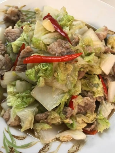 วิธีทำ ผัดผักกาดขาว วิธีทำ ผัดผักกาดขาว