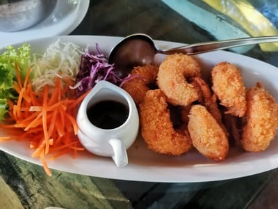 กุ้งซอสมะขาม