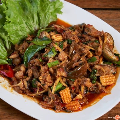 เมนูของร้าน ร่มไม้สายธาร