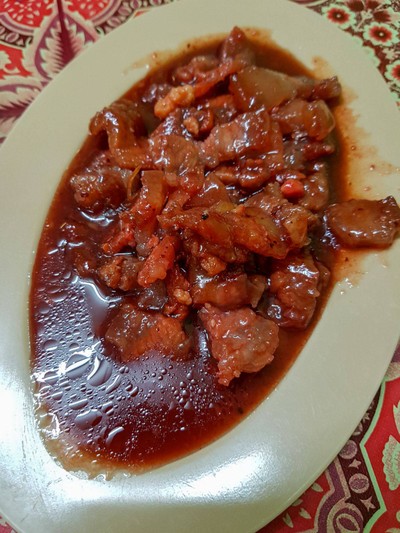 หมูผัดเต้าหู้ยี้