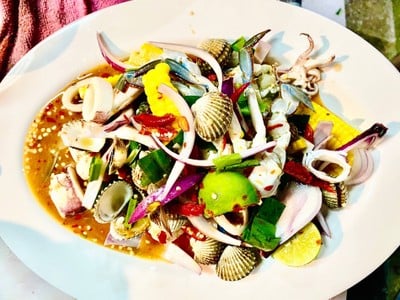 เมนูของร้าน ตำยั่ว ยำแดกยาก 1