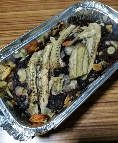 Healthy Banana Cake Dark Chocolate (No sugar added)