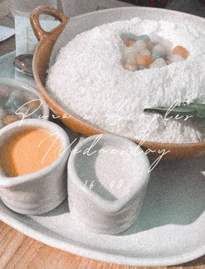 บัวลอยบิงซูไข่เค็ม