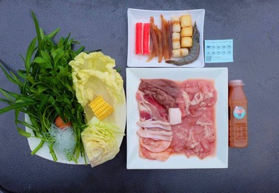 หมูกะทะชุดกลาง299บาท