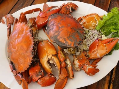 เมนูของร้าน ถ้ำไทรซีฟู้ด ปราณบุรี
