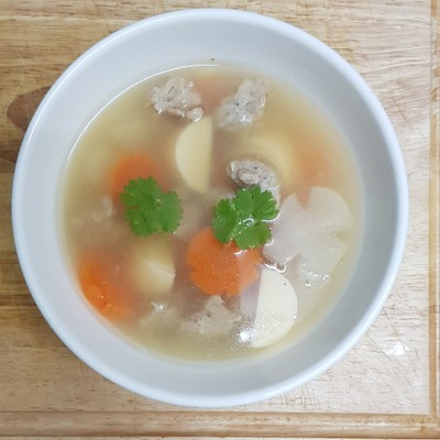 แกงจืดหมูสับ