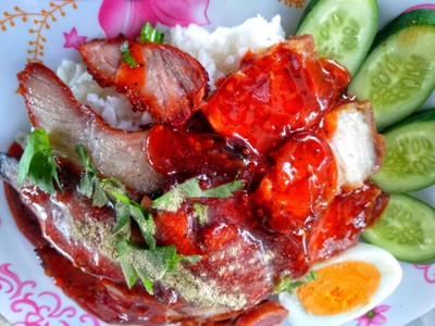 ข้าวหมูแดง