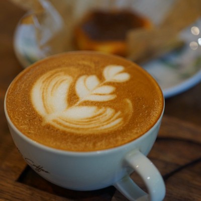 ลาเต้ร้อน