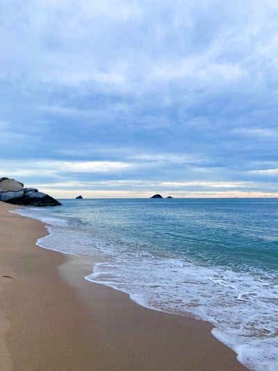 บรรยากาศ หาดทรายน้อย เขาเต่า