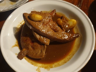 ตับหมูทอด